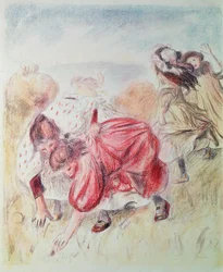 Young Girls Playing